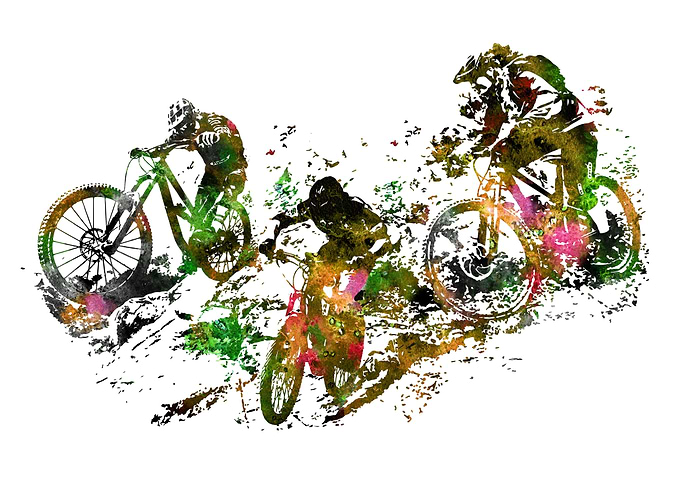 Mountain biking