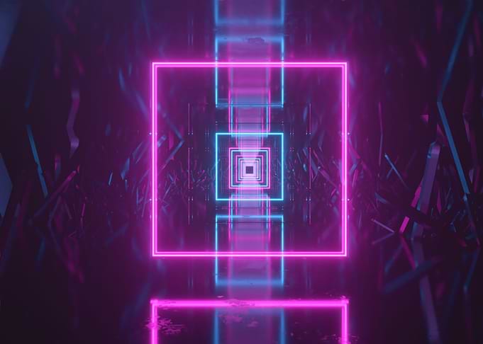 Flying space crystalline