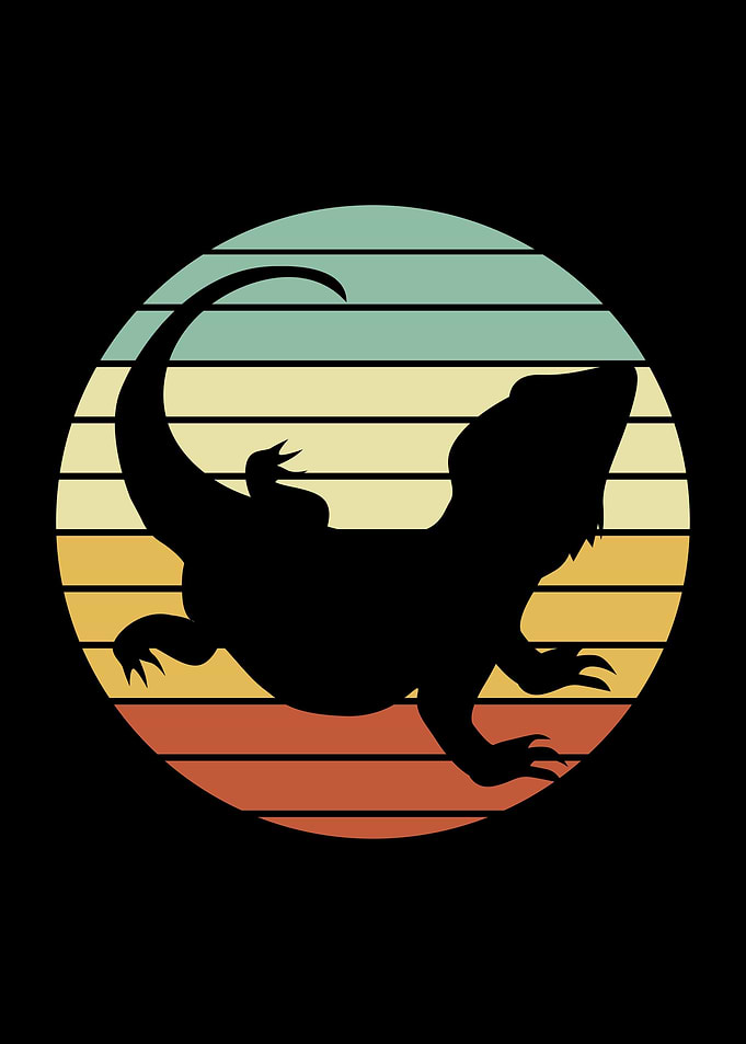 Bearded Dragon Vintage
