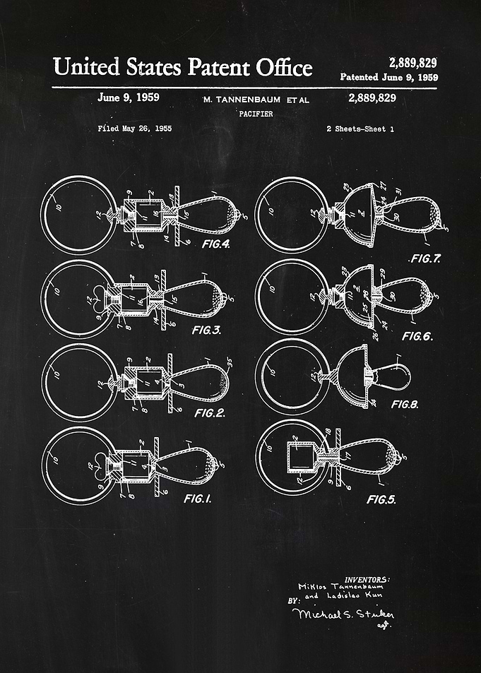 90 Various Pacifier Paten