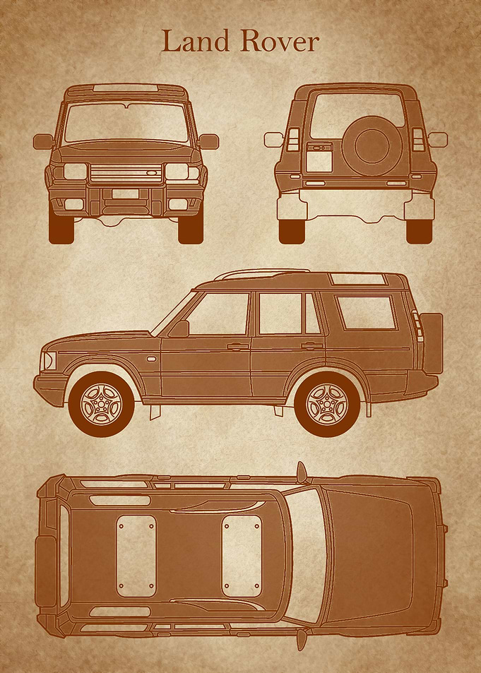 Land Rover Discovery old