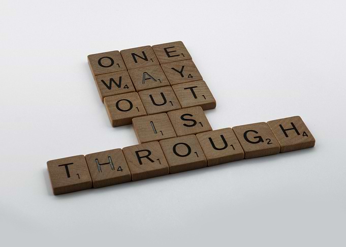 One Way Out is Through