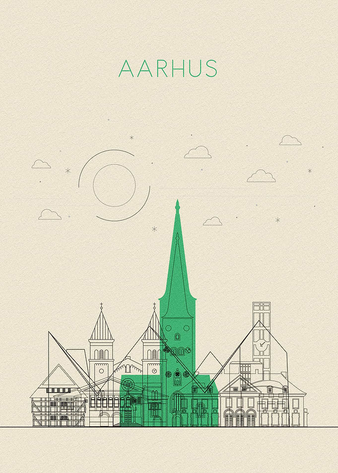 Aarhus Skyline