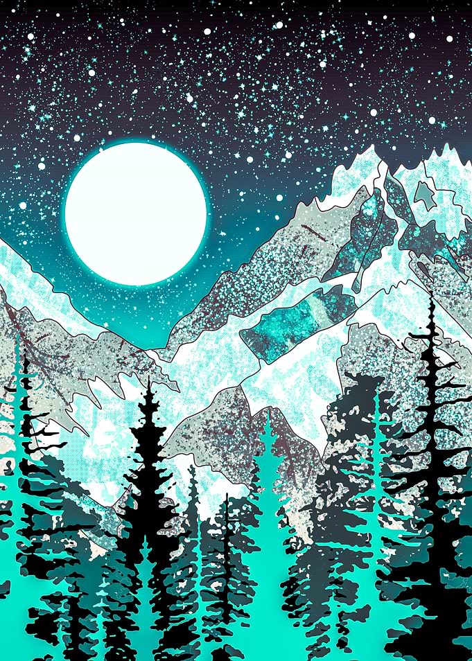 Midnight panorama