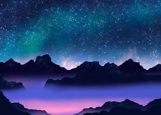 Mountains landscape
