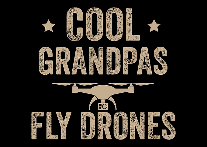 Cool Grandpas Fly Drones D