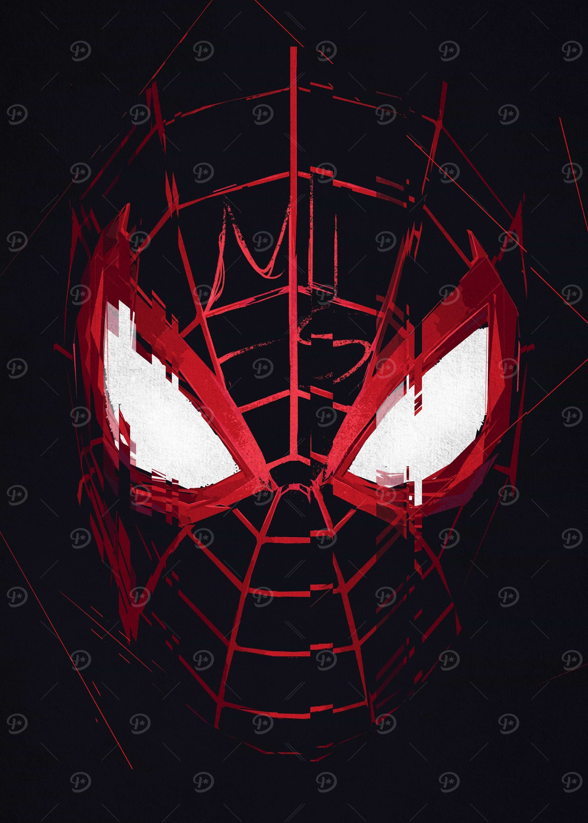 Miles Morales: Iconic Glitch Mask