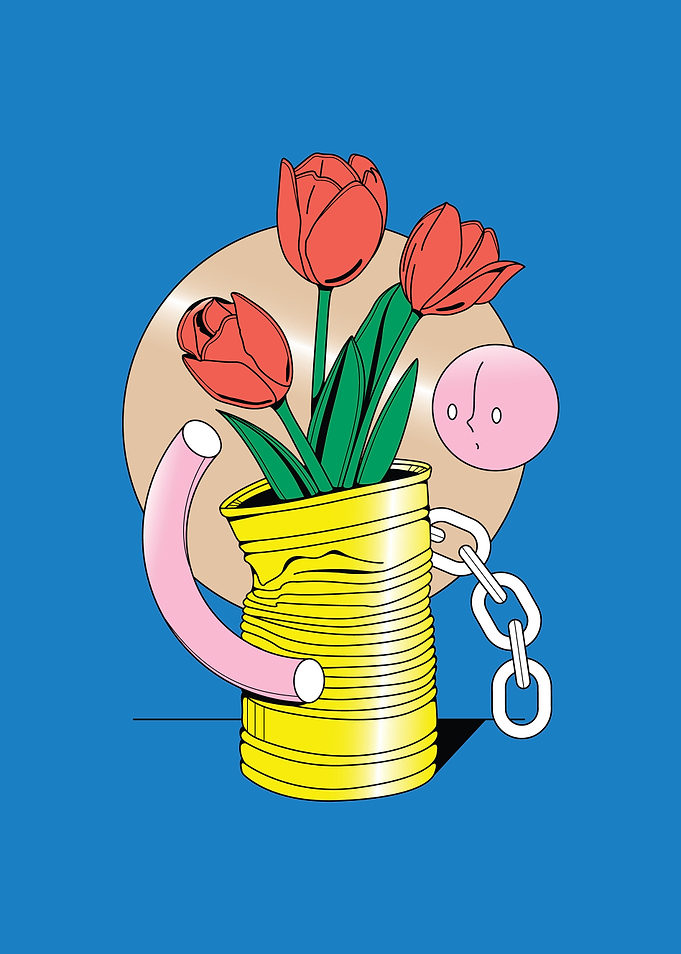 ABSTRACT FLOWER SURREALISM