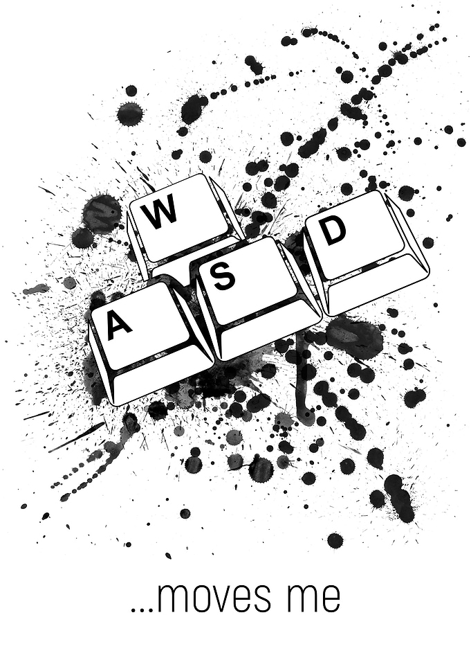 WASD Moves Me Gaming
