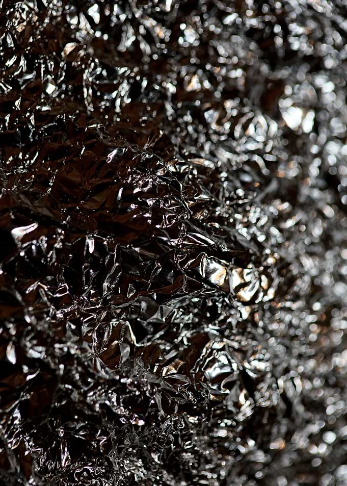Alu folie macro abstract