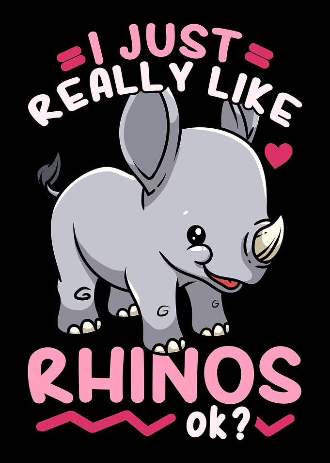 Rhino Rhinoceros Rhino Lov