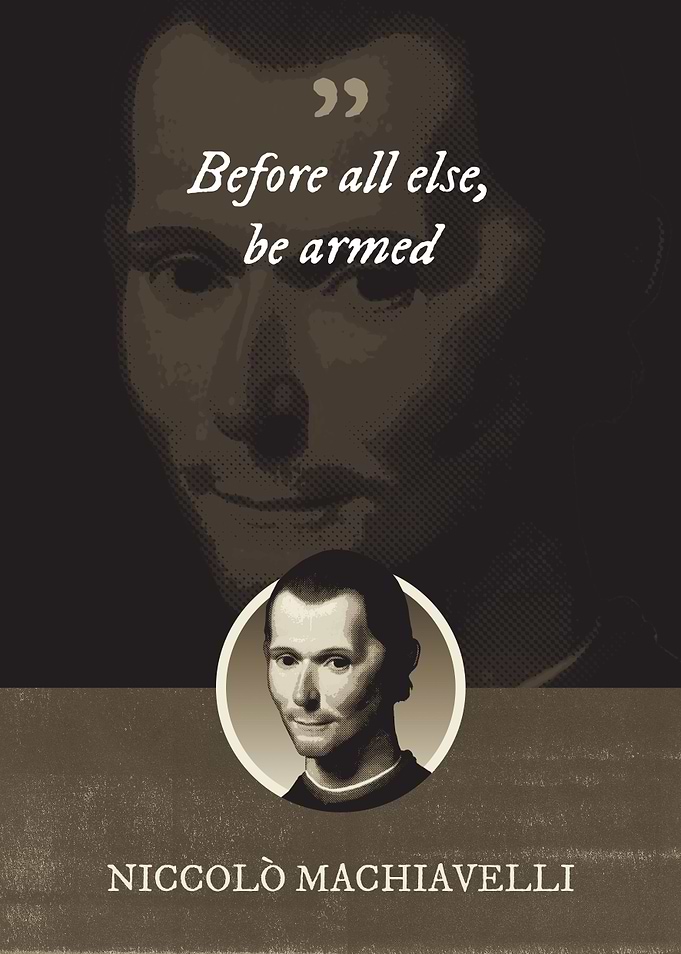 Before all else be armed
