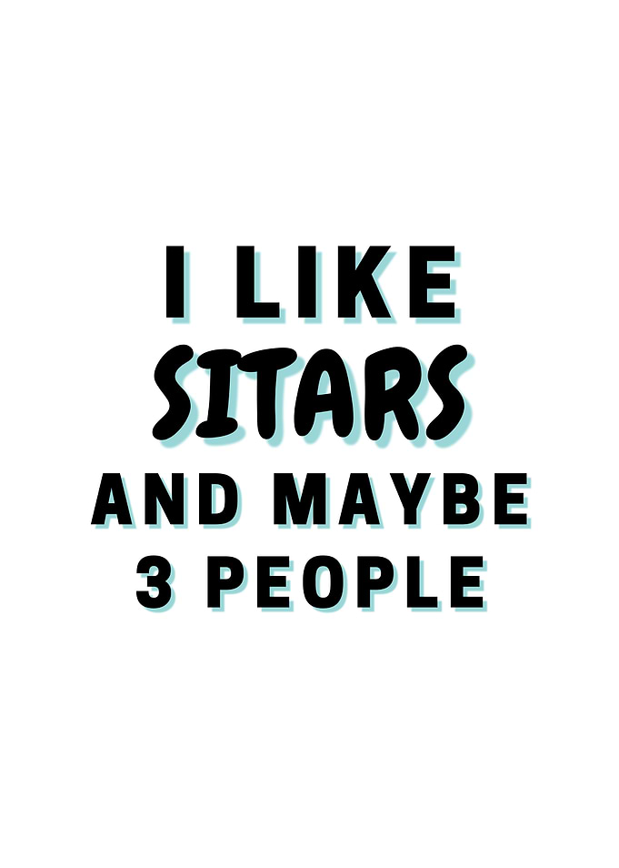 I Like Sitars And Maybe 3