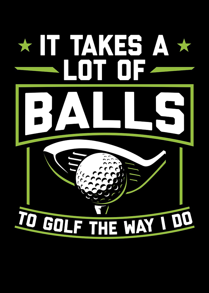 Golf Player Golfing