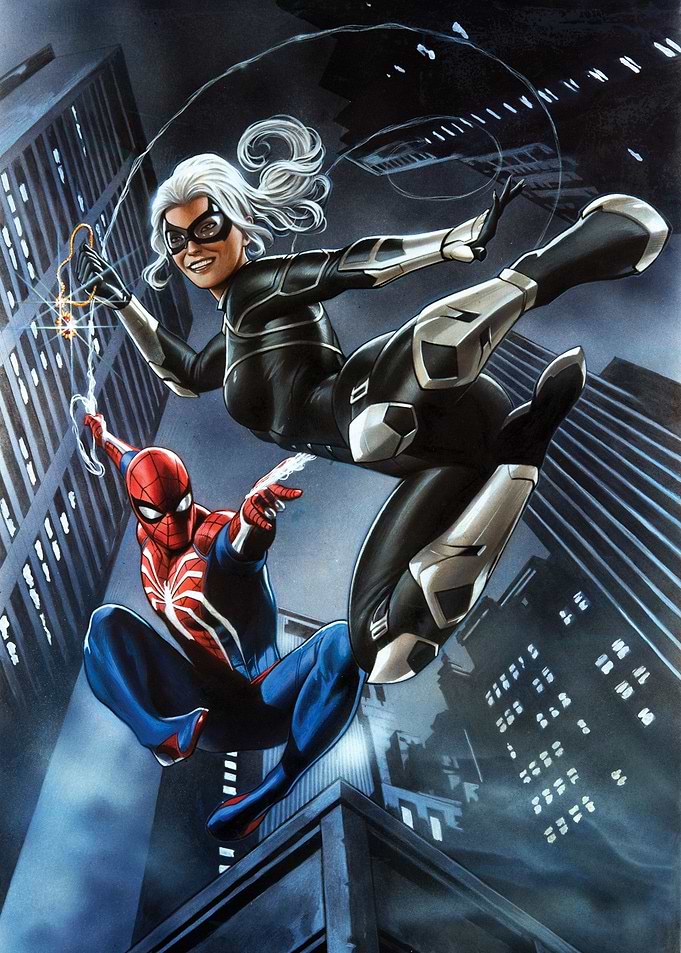 Spider-Man and Black Cat Heist
