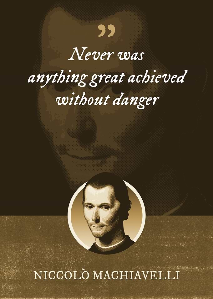 Never was anything great