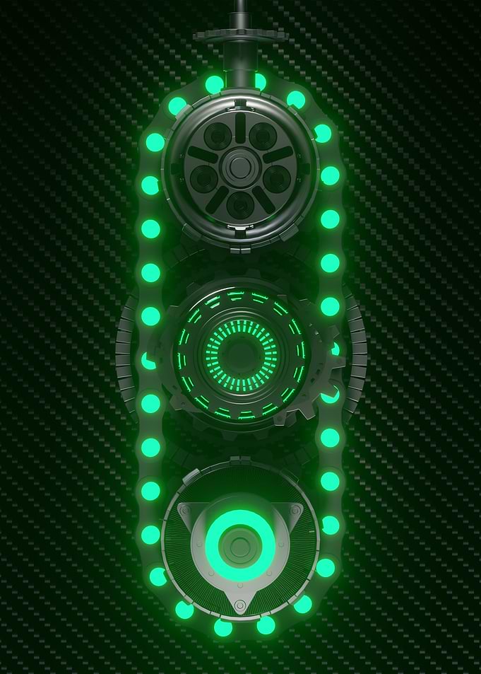 Green Metal Gears