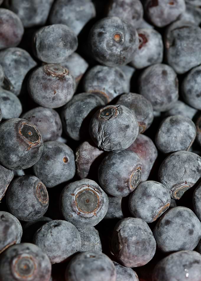 Bluberries wild fruits