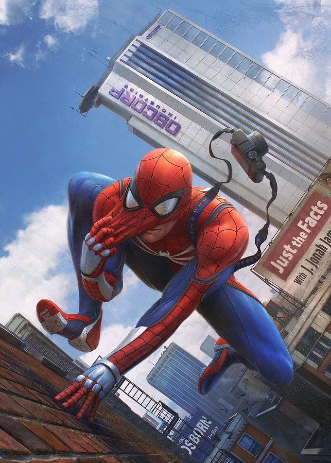 Spider-Man's Rooftop City Watch