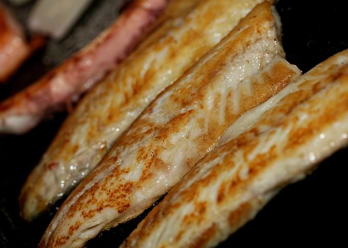 Fish on grill greek style