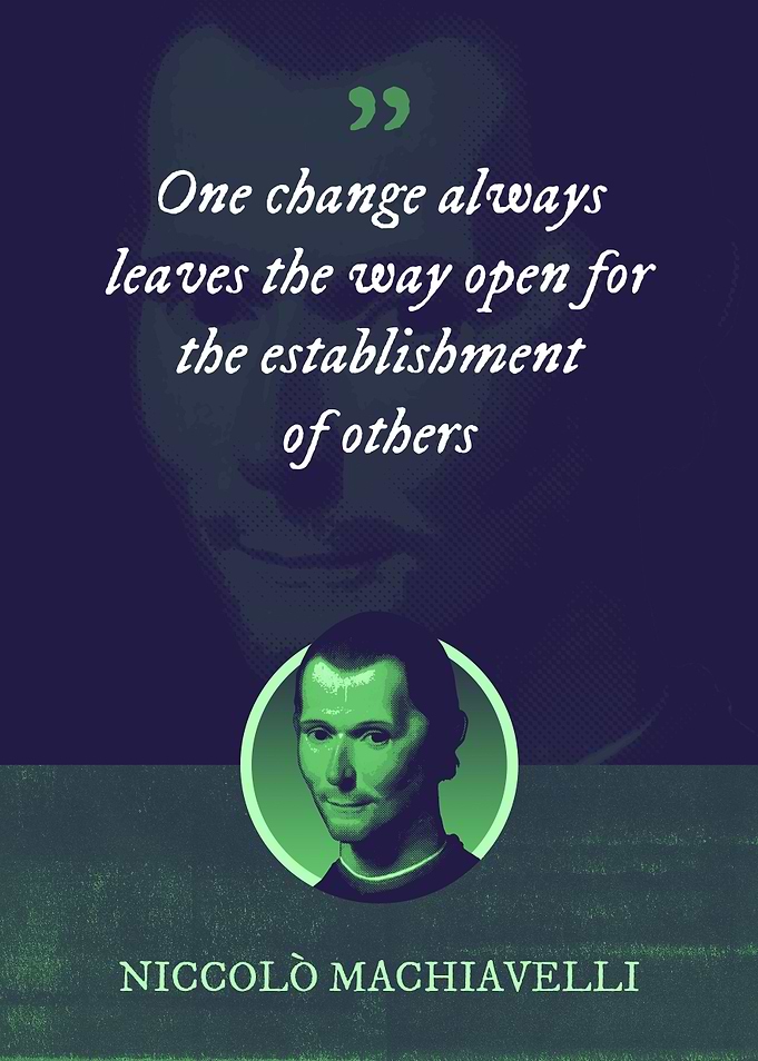 One change always leaves