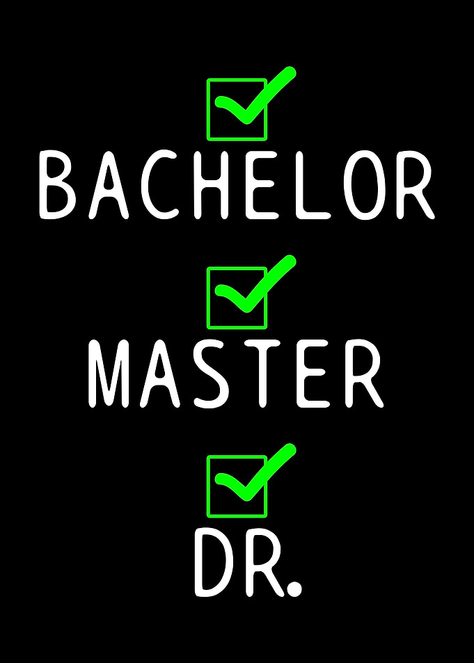 Doctor Dr PHD Doctoral Gra