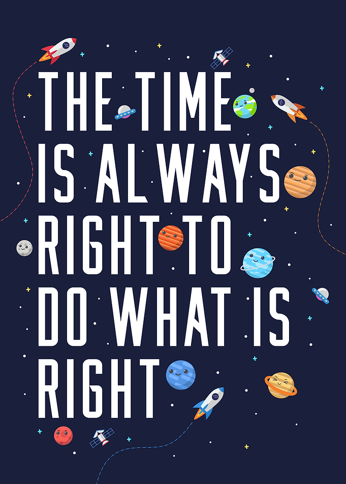The time is always right