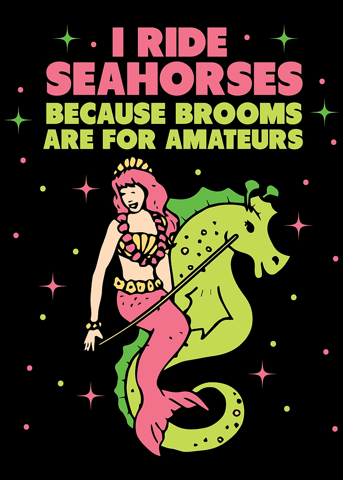 Underwater Seahorse Marine