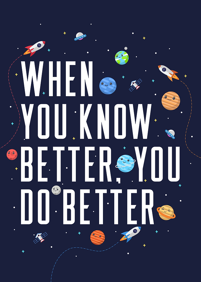 You do better