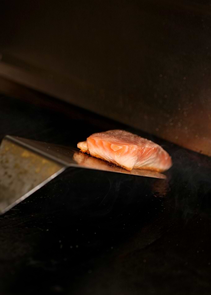 Fish on grill greek style