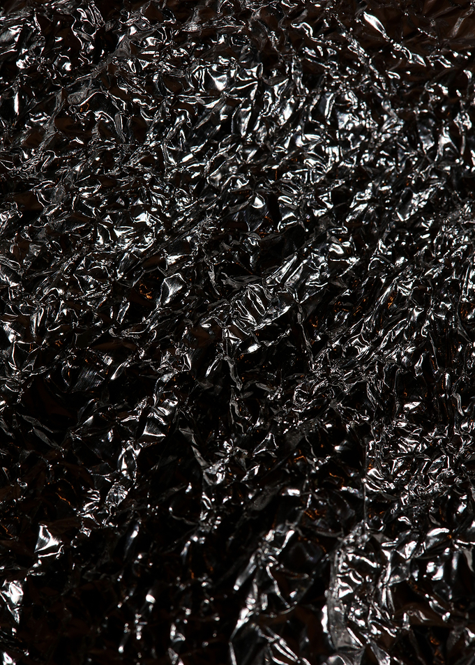 Alu folie macro abstract