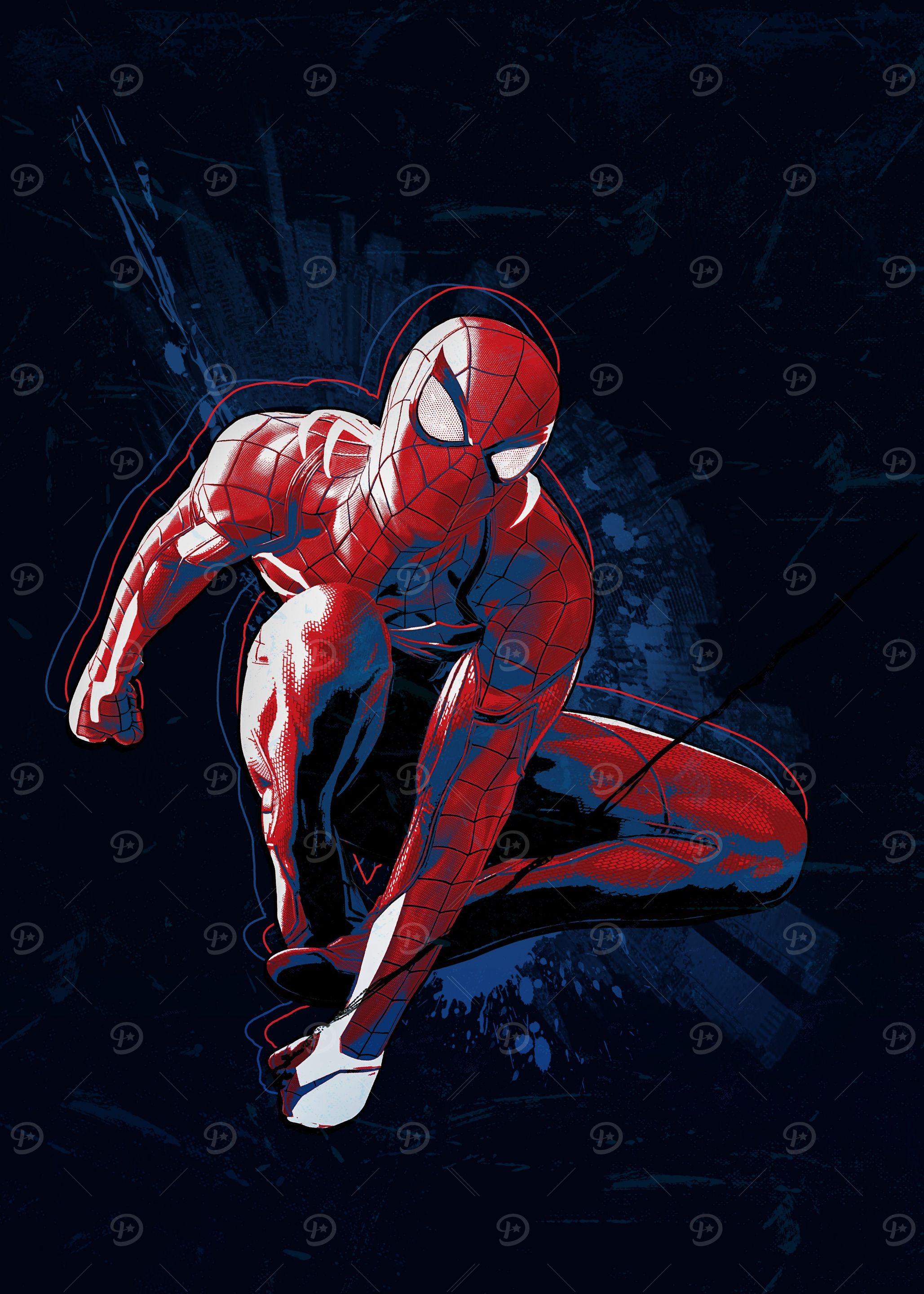 Spider-Man as the Web-Slinger