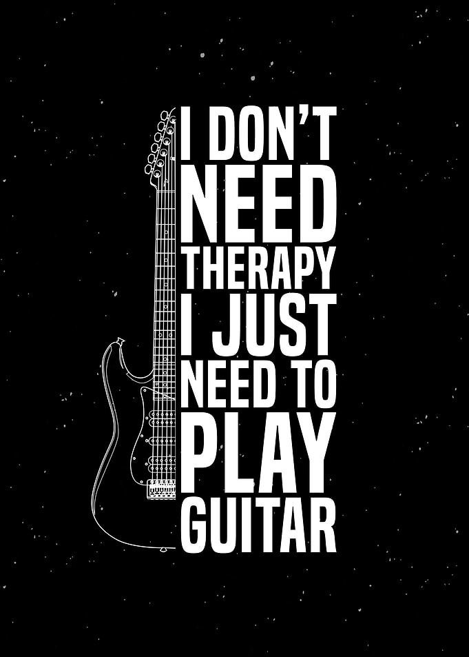 Guitarist Music Wall Decor