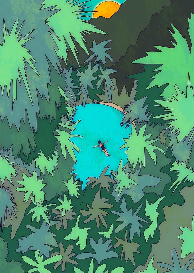 Jungle pool