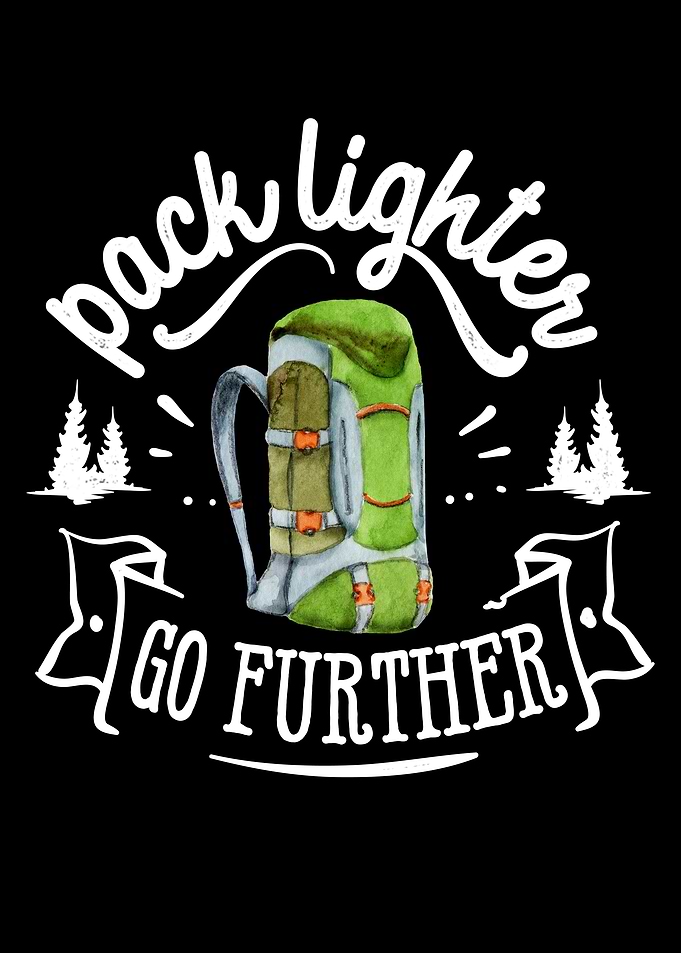 Pack lighter go further