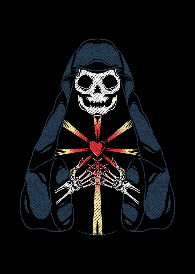 Skull Love Tattoo Art