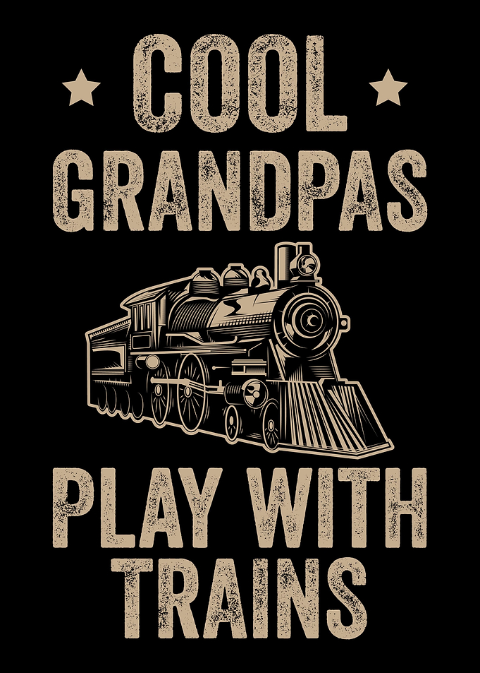 Cool Grandpas Play With Tr