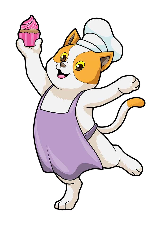 Cat Cook Muffin