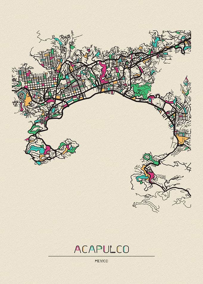 Acapulco Map