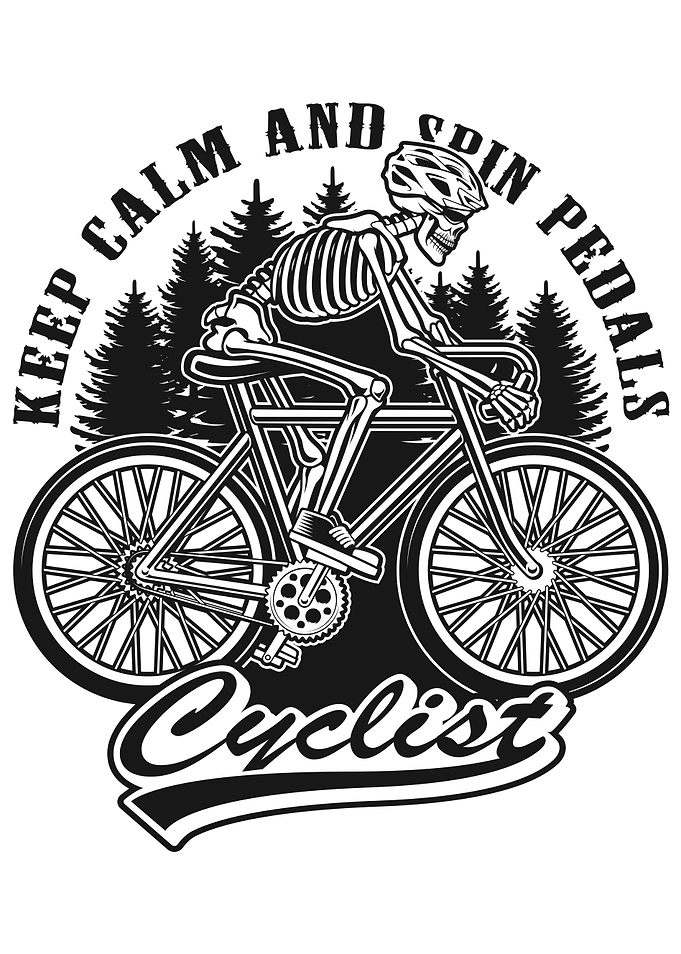 Skeleton Cyclist