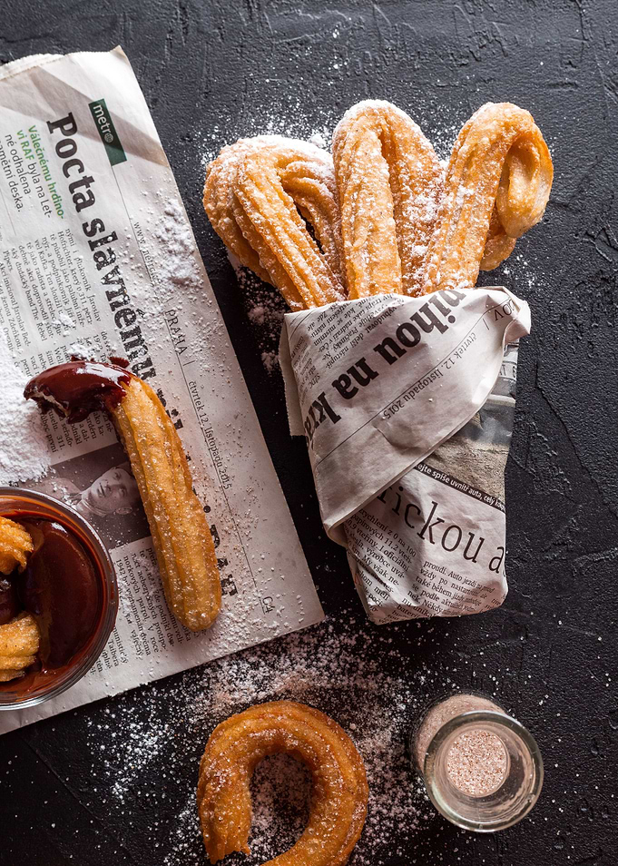 Churros appetizer