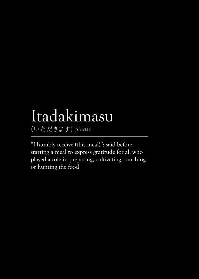 Itadakimasu