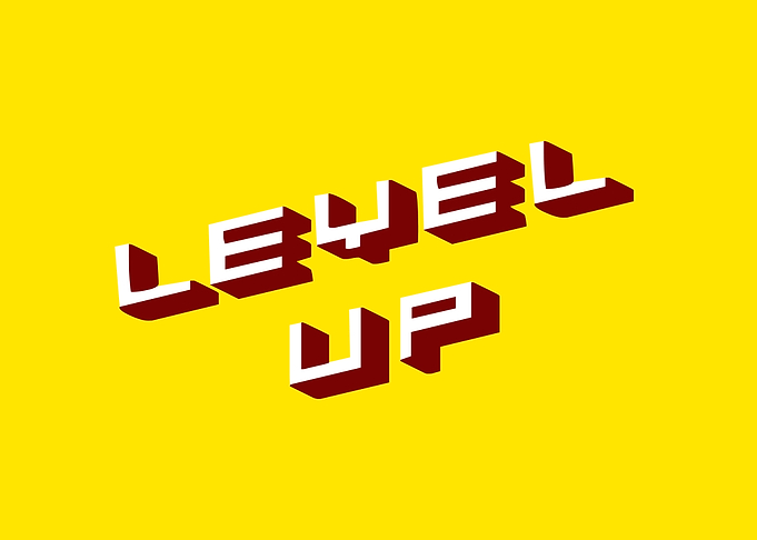 Level up isometric shadowe