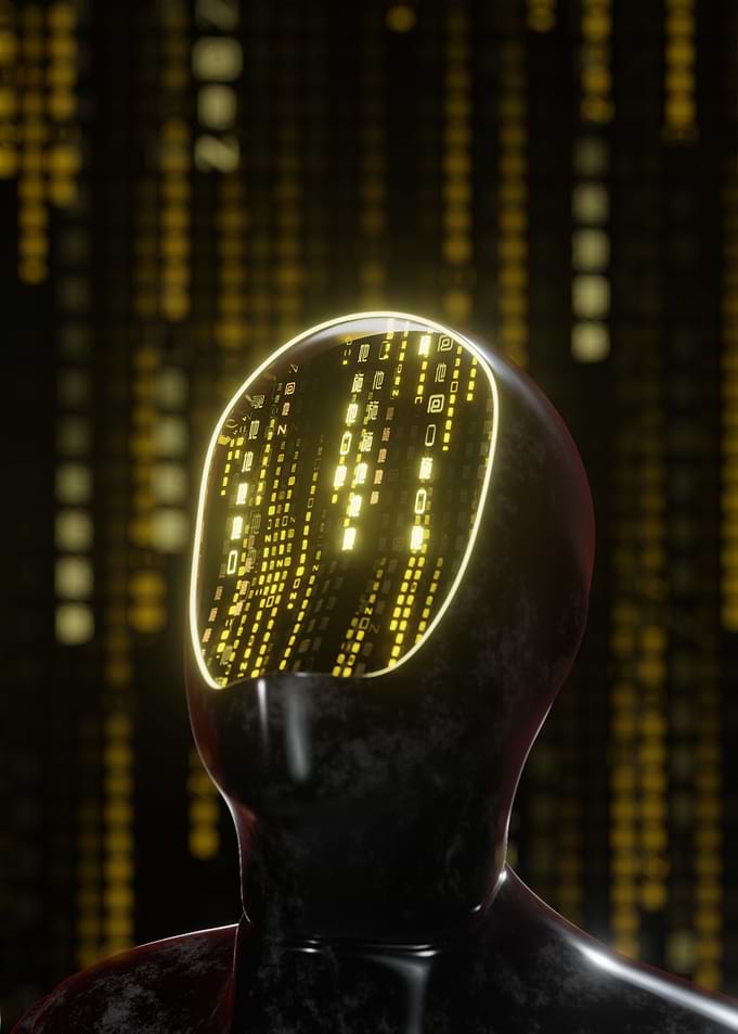 Yellow Matrix Head
