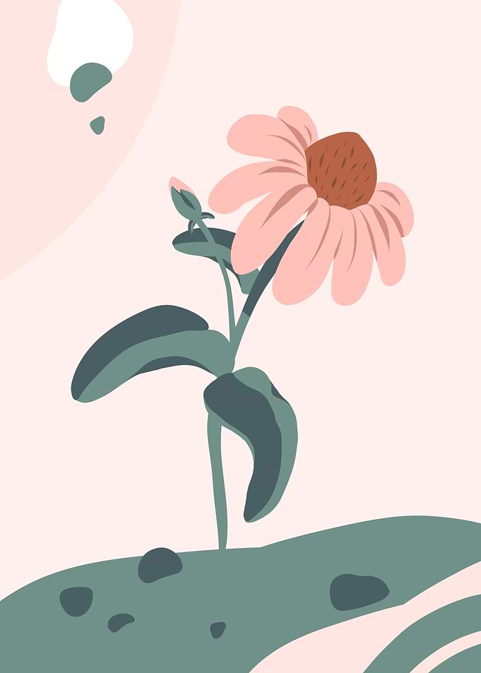 Contemporary Flower Art