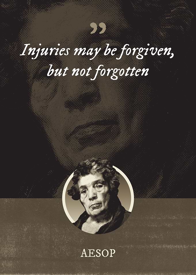 Injuries may be forgiven