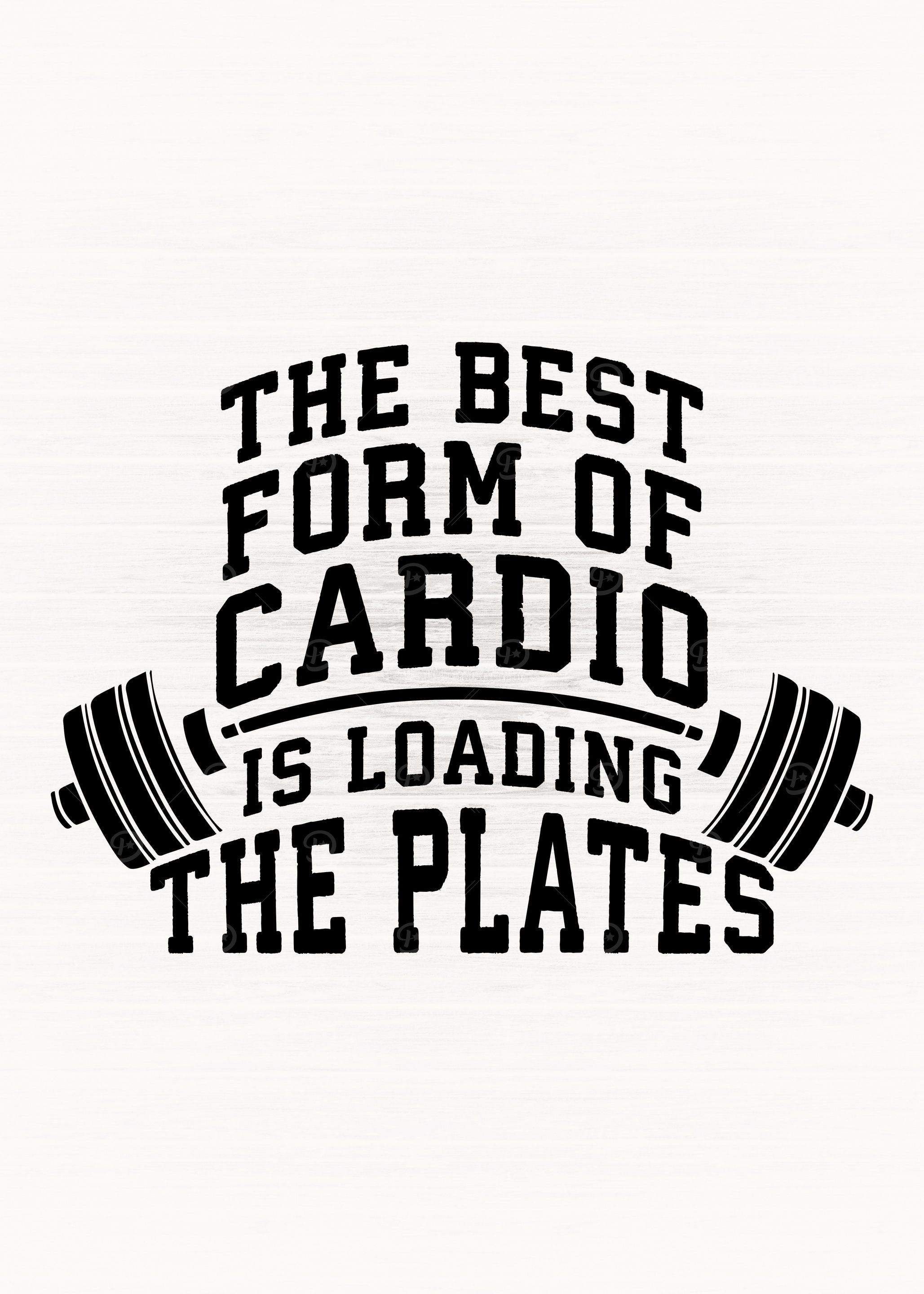 Cardio Load the Plates