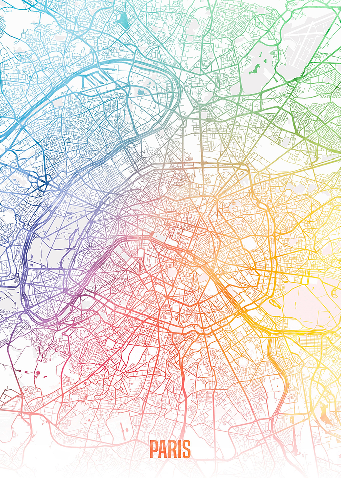 Paris map