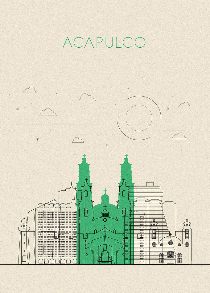 Acapulco Skyline