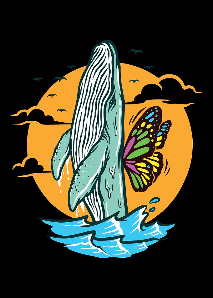 Whale Marine Sea Gift Idea